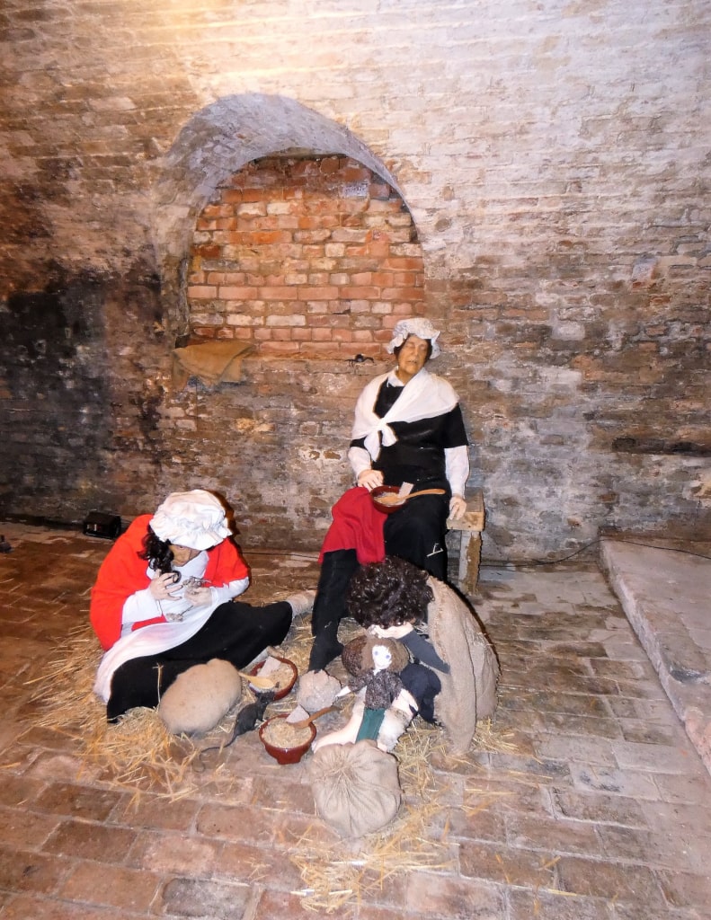 Wax family in dungeon